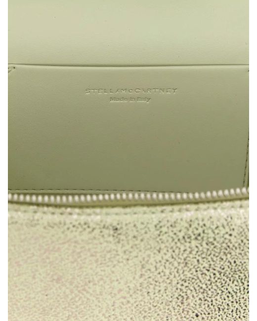 Stella McCartney Vanity Falabella Crossbody Bag Metallic Chain Handle