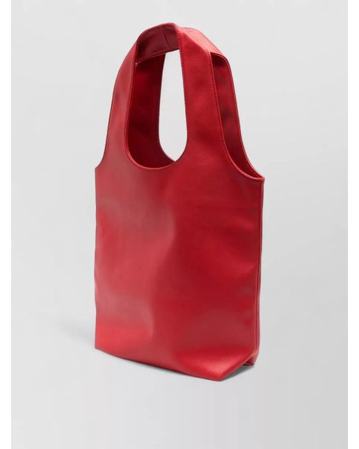 A.P.C. Red Ninon Small Shoulder Bag