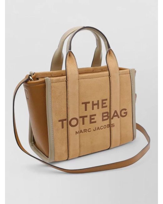 Marc Jacobs Natural Small Tote Bag Adjustable Shoulder Strap Handles