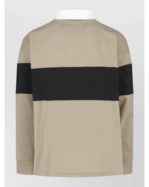Polo Ralph Lauren Natural Long Sleeves Regular Fit Straight Cut Collar for men
