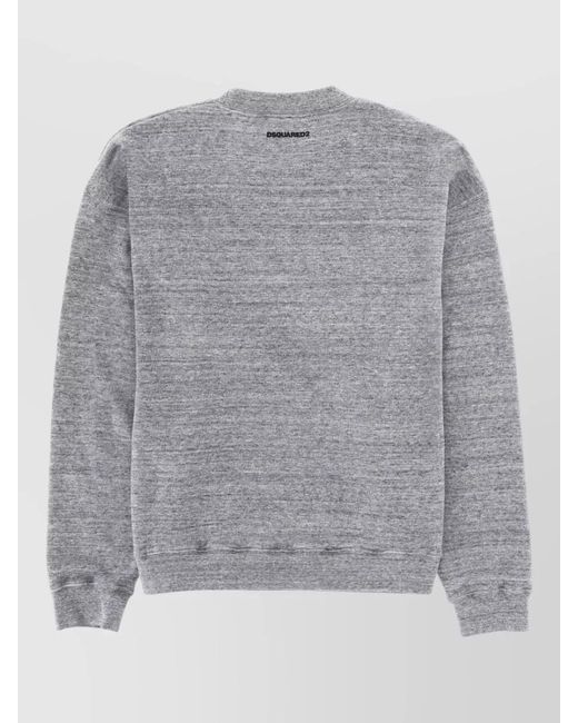 DSquared² Gray Iconique Cotton T-Shirt for men