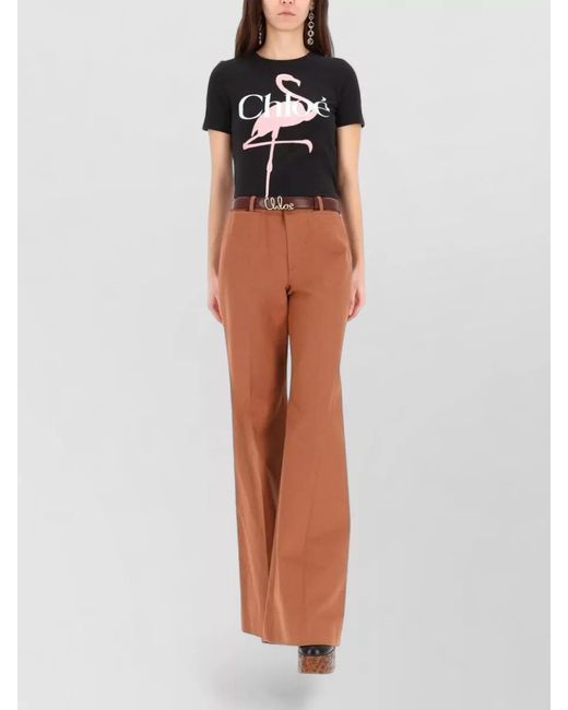 Chloé Black Logo T-Shirt