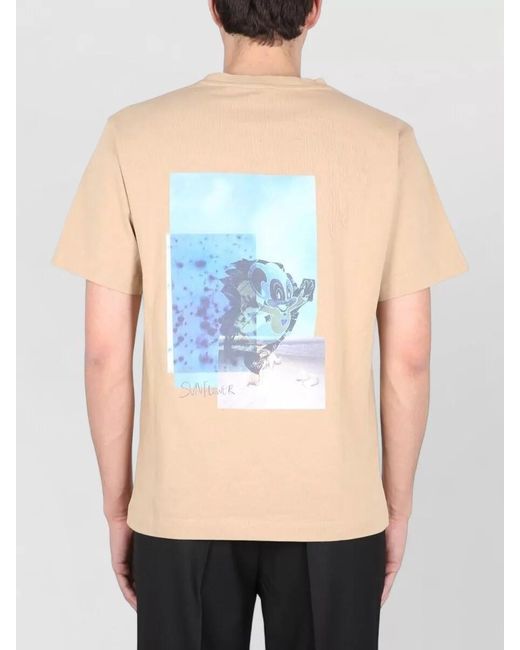 sunflower Black Graphic Crew Neck T Shirt King for men