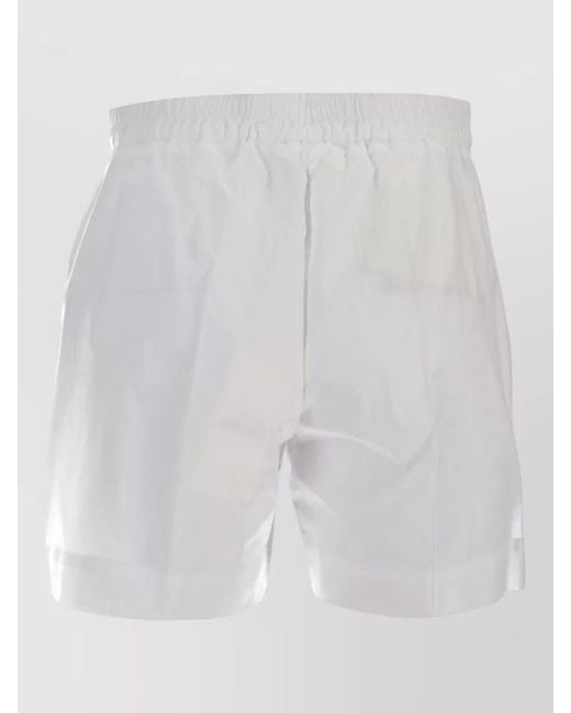 P.A.R.O.S.H. White Tailored Shorts