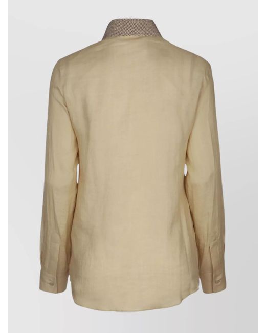 Jacob Cohen Natural Studded Shirt for men