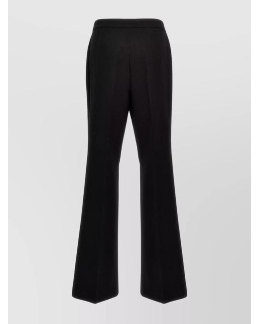 Moschino Black Flared Trousers