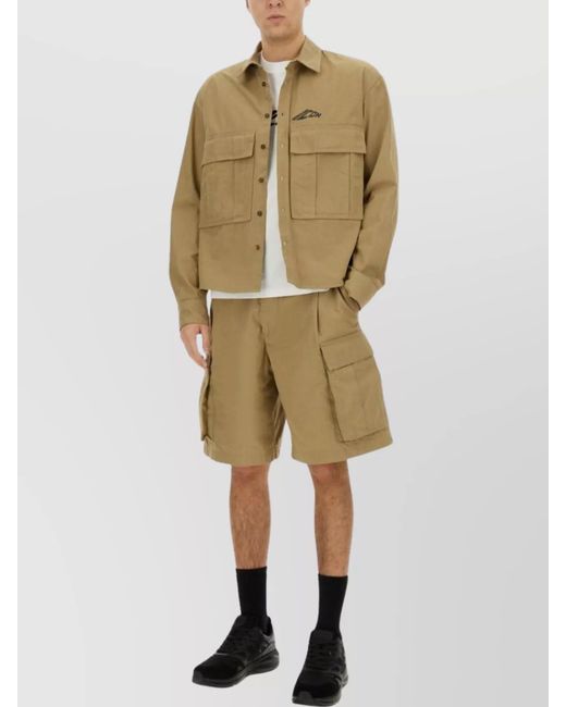 DSquared² Natural Cropped Shirt for men