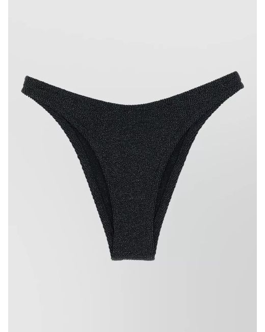 Mc2 Saint Barth Black Elise Bikini Briefs Elastic Waistband Design