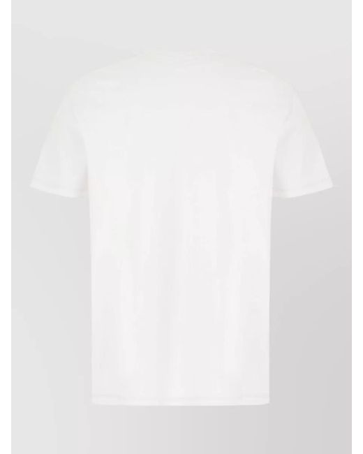DIESEL White Cotton Regular-Fit Crew-Neck Short-Sleeve T-Shirt for men