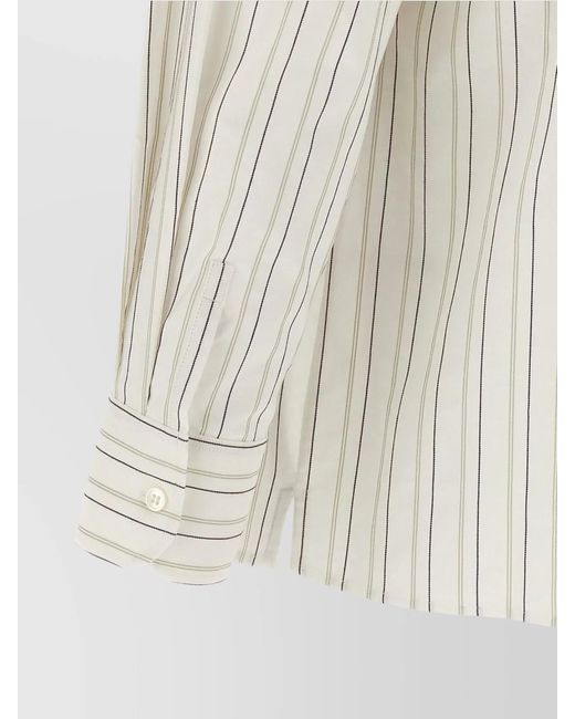 Saint Laurent White 'Cassandre' Shirt for men