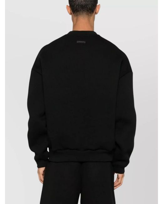 Fear Of God Black Crewneck Sweatshirt for men