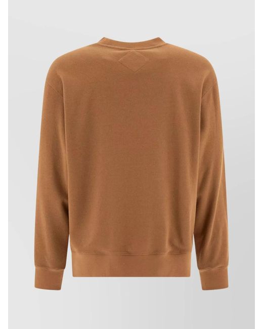 MCM Brown Logo Sweatshirt for men