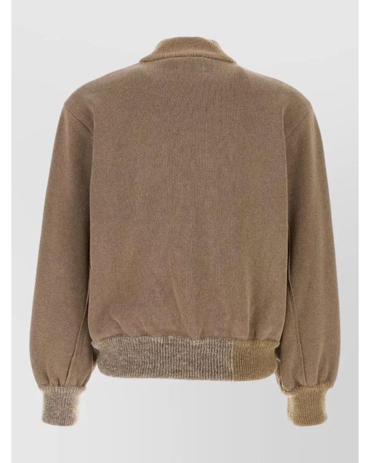 Magliano Brown Cotton-Blend Bomber Jacket for men