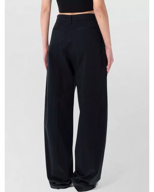 Thelatest Blue Dina High Waist Pleated Wide Leg Pants