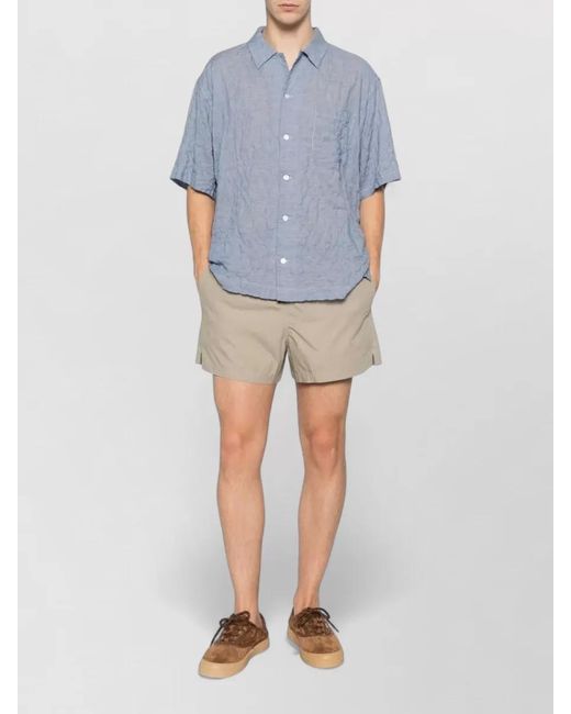 A.P.C. Natural Utility Beach Shorts Short Length Pockets for men