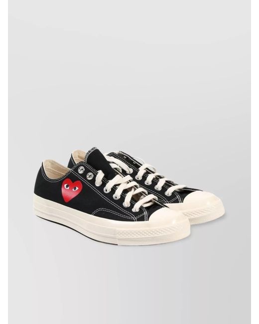 Comme des Garçons White Chuck 70 Canvas Low Top Sneakers