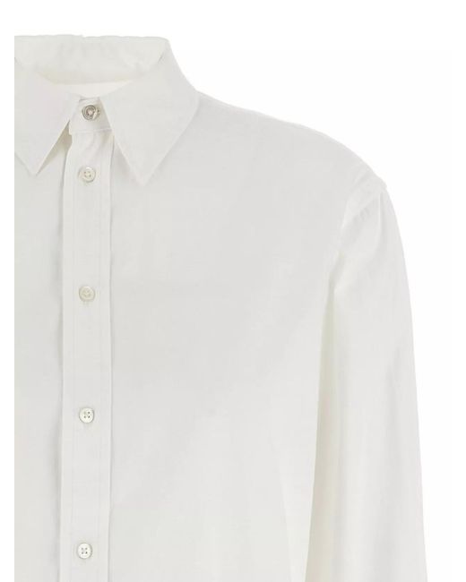 Polo Ralph Lauren White Oversized Cotton Shirt