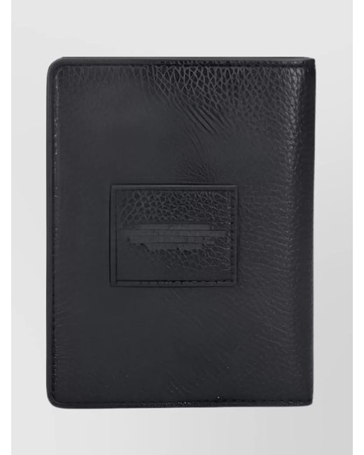 Marc Jacobs Black Leather Passport Holder