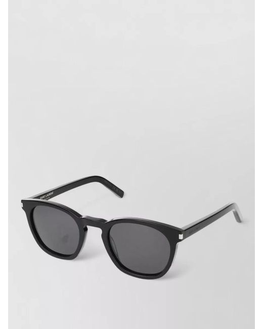 Saint Laurent Gray Sunglasses Sl 28 002 Square Full Rim