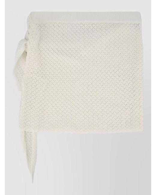 THE GARMENT Natural Tanzania Wrap Skirt Knotted Waist Detail