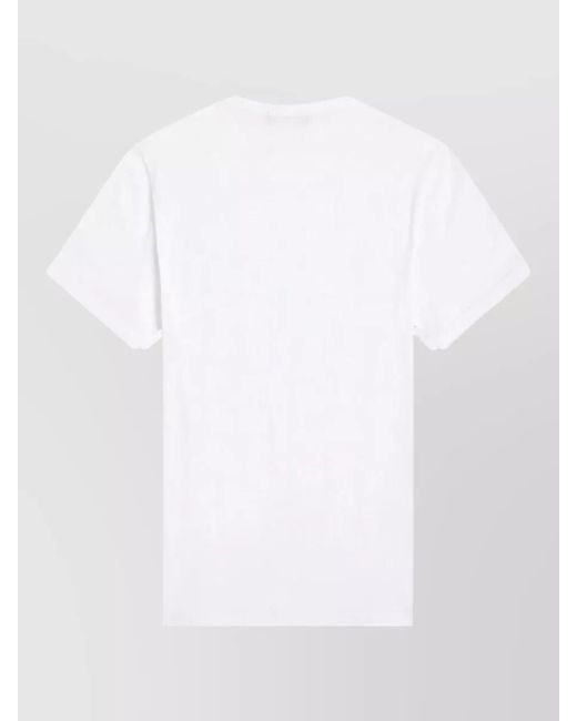 Fred Perry White Short-Sleeve T-Shirt for men