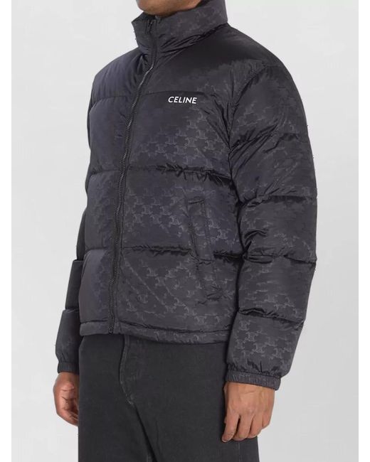 Céline Gray Down Triomphe Puffer Jacket for men