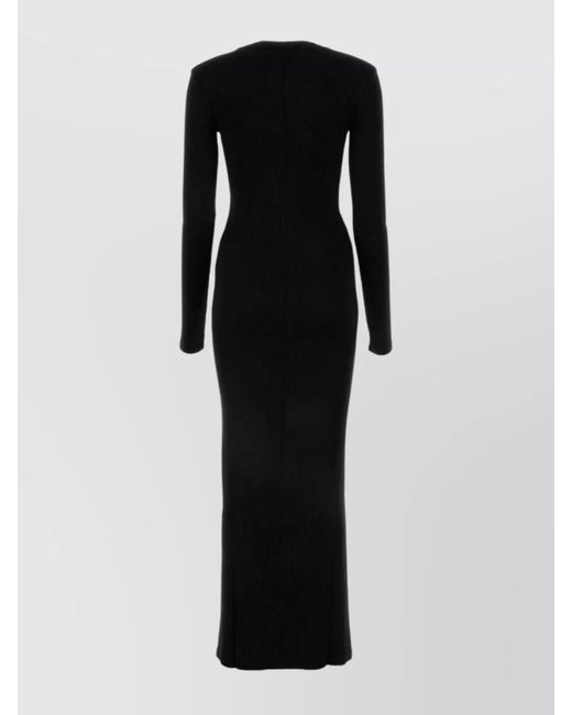 Area Black Maxi Dress