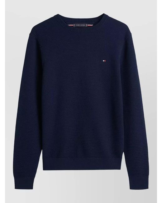 Tommy Hilfiger Blue Crewneck Jumper for men