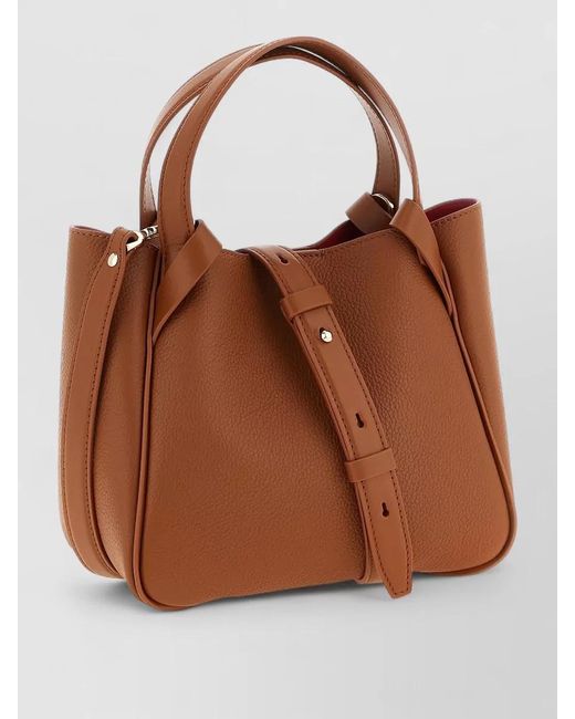 Christian Louboutin Brown Bettina Mini Shoulder Shopping Bag