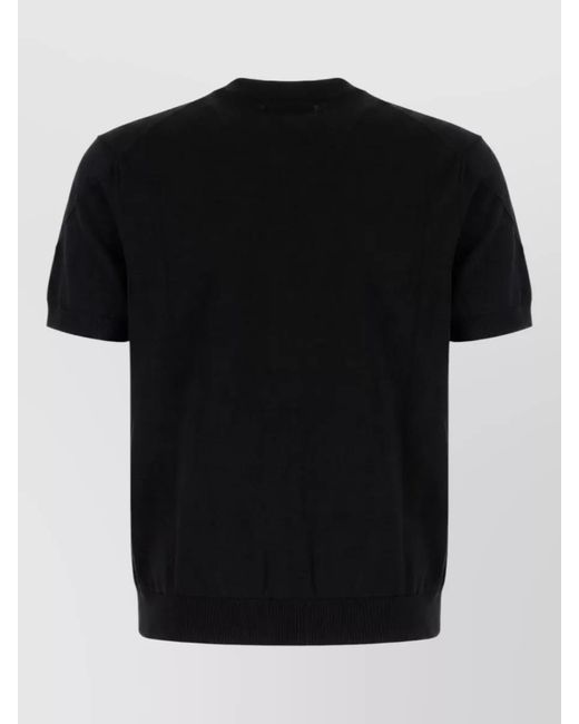 Givenchy Black Cotton T-Shirt for men