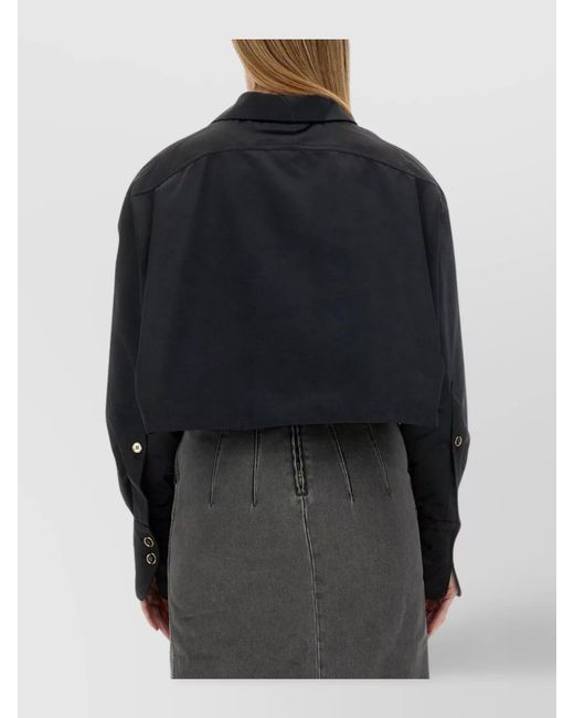 Patou Black Cropped Jacket