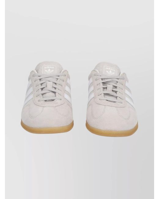 Adidas Originals White Synthetic Low-Top Sneakers