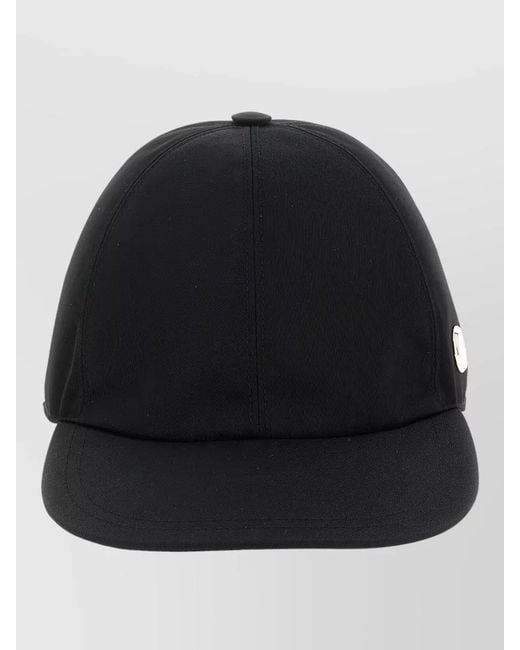 Stella McCartney Black Cotton Cap