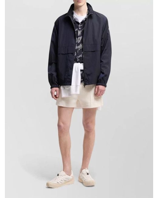 Moncler Blue Moncler Rastaban Packable Jacket for men