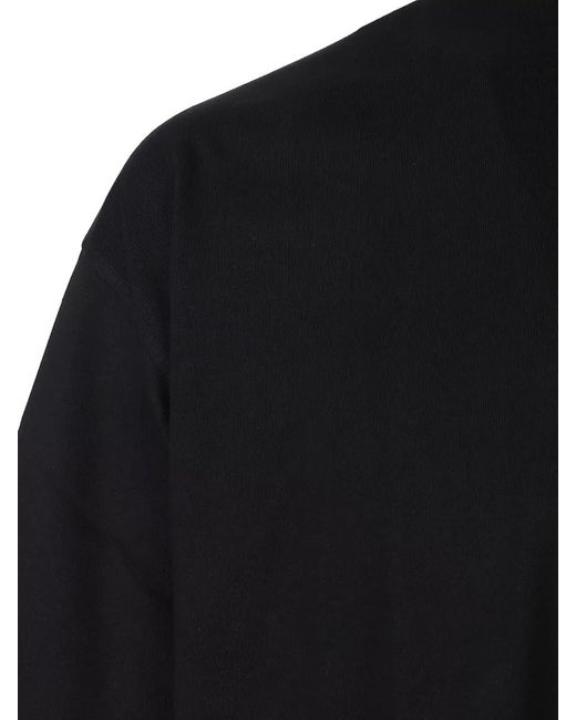 Comme des Garçons Black Logo Crew Neck Short Sleeve T Shirt for men