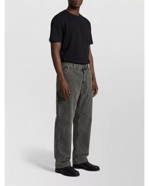 Haikure Multicolor Corduroy Regular-Fit Jeans for men