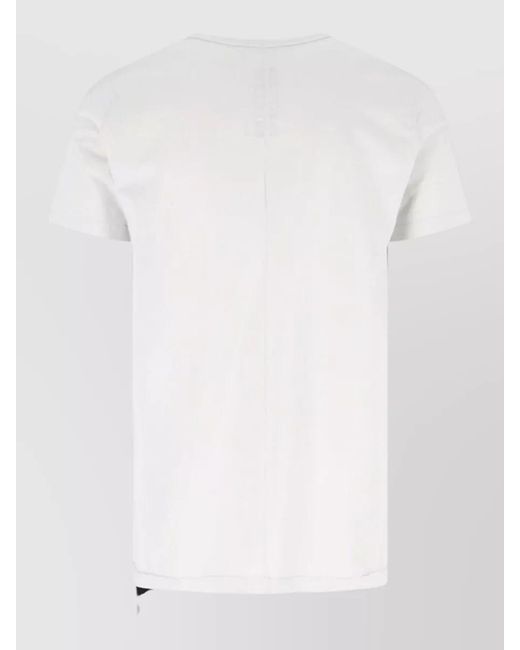 Rick Owens White Short-Sleeve Shirt for men