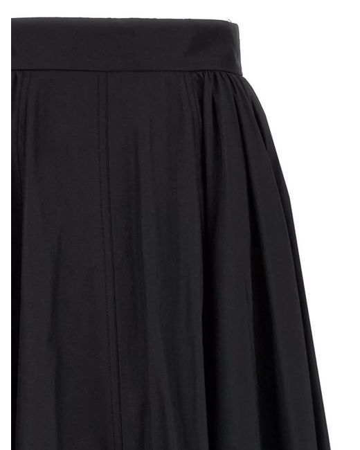 ANDAMANE Blue Winona Knee-Length Skirt