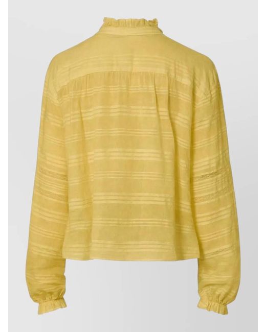 Isabel Marant Yellow Cotton Blouse