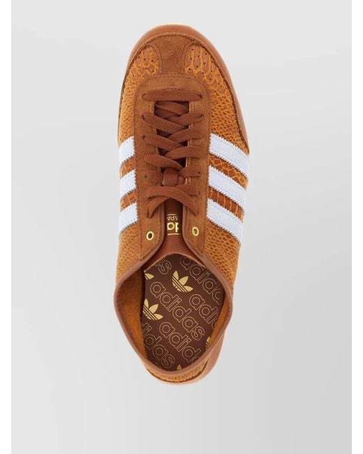 Adidas Originals Brown Japan Decon Low Top Sneakers Stripes