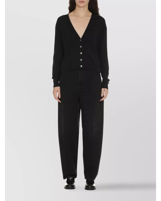 Totême Blue Denim Wide-Leg Trousers