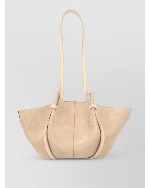 Yuzefi Natural Mochi Small Leather Shoulder Bag