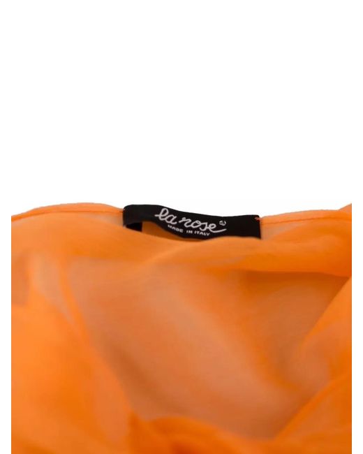 LA ROSE Orange Scarf