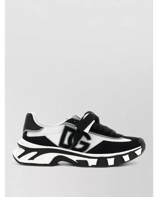 Dolce & Gabbana Multicolor Dg Country Road Sneakers Mesh Chunky Sole