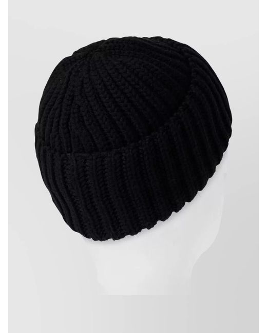 Borsalino Blue Wool Beanie