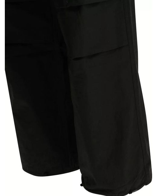 Needles Black Cotton Cargo Shorts for men