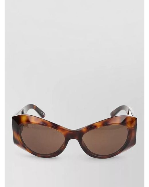 Balenciaga Multicolor Sunglasses Model Bb0394S 002 Cat Eye