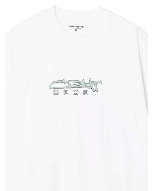 Carhartt White Organic Cotton T-Shirt for men