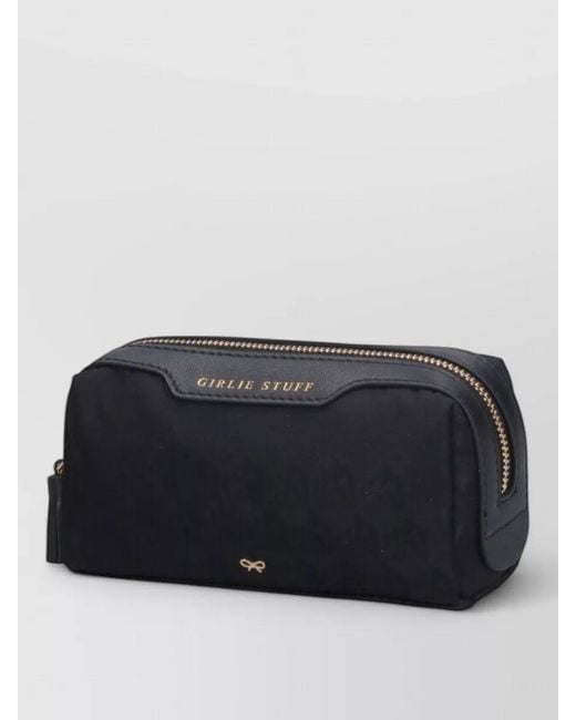 Anya Hindmarch Black Chubby Clutch