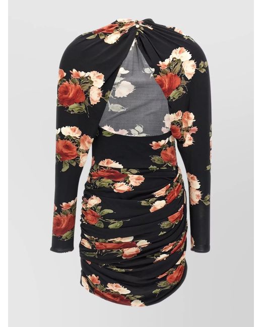 Magda Butrym Black Mini Dress